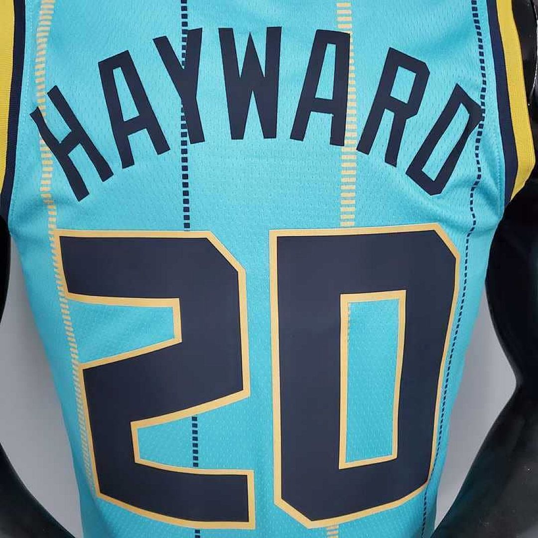 New Hornets HAYWARO#20 Green 3