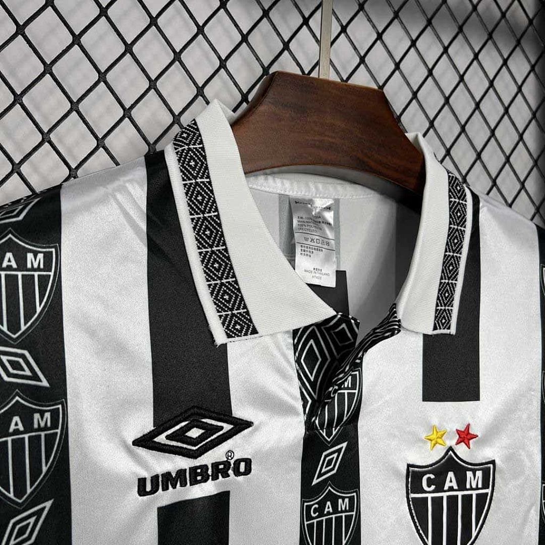 95-96 Atletico Mineiro Home Retro Kit Vintage Shirt 5