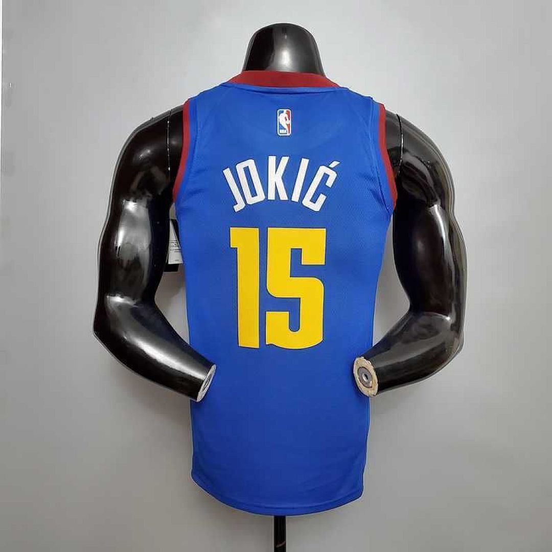 New Nuggets Jokic #15 Theme Limited City Edition Blue 4