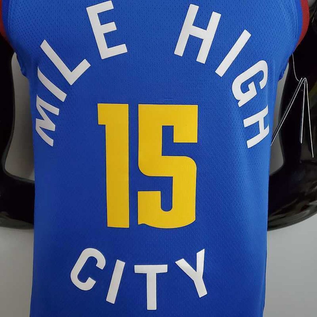 New Nuggets Jokic #15 Theme Limited City Edition Blue 6