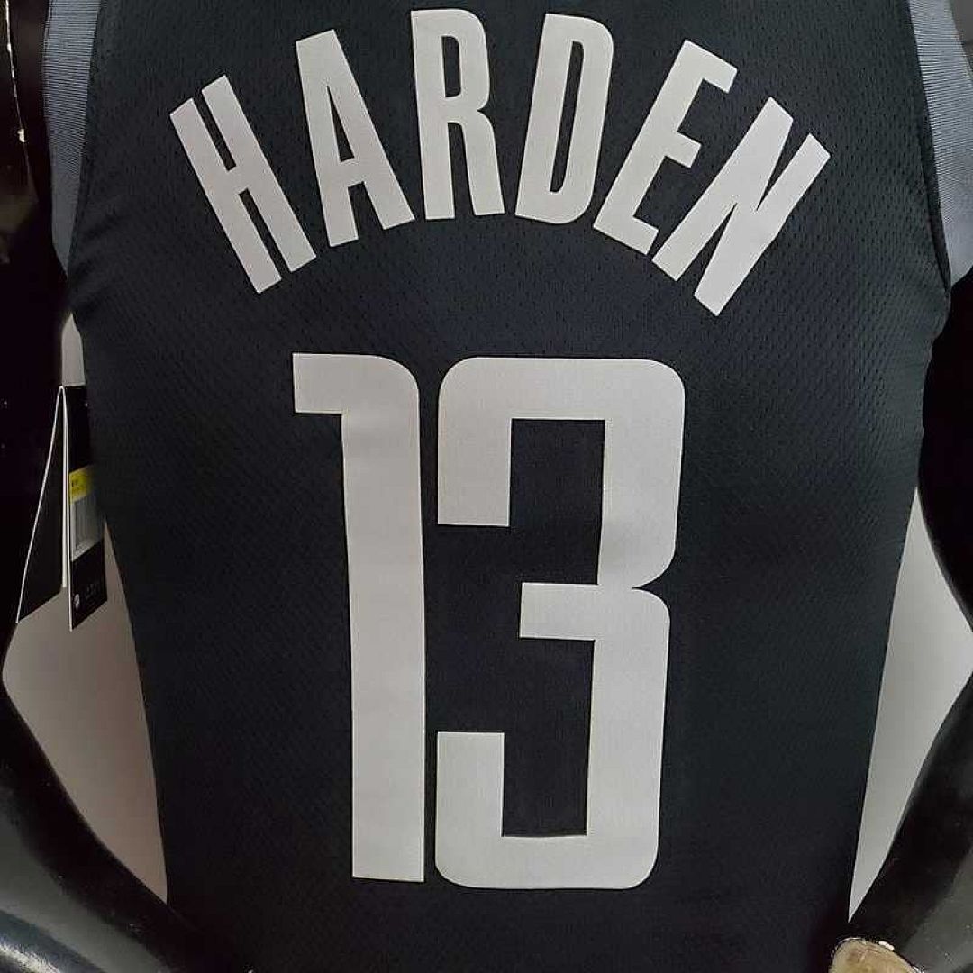 New Rockets Jordan Harden #13 Theme Limited City Edition Black 3
