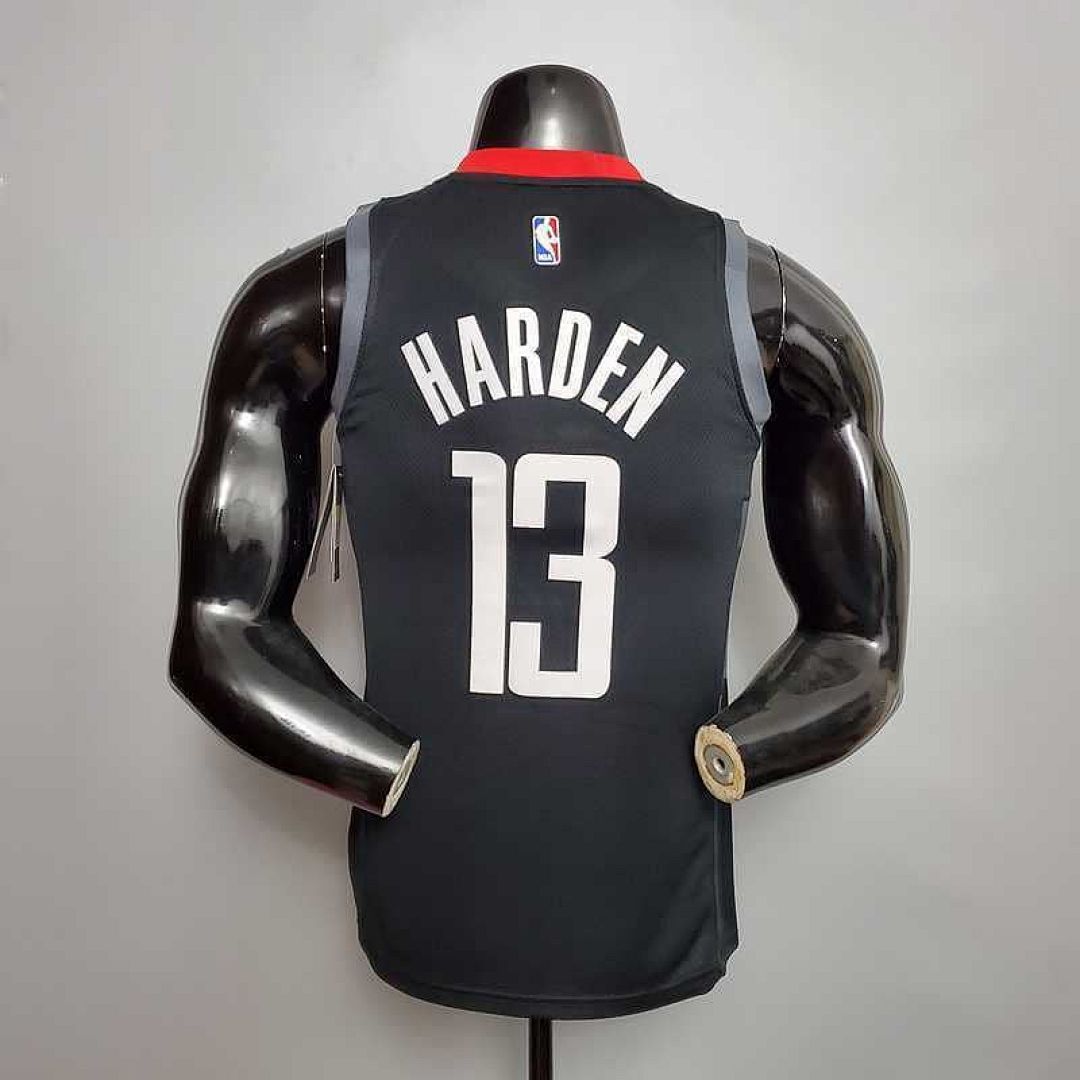 New Rockets Jordan Harden #13 Theme Limited City Edition Black 4