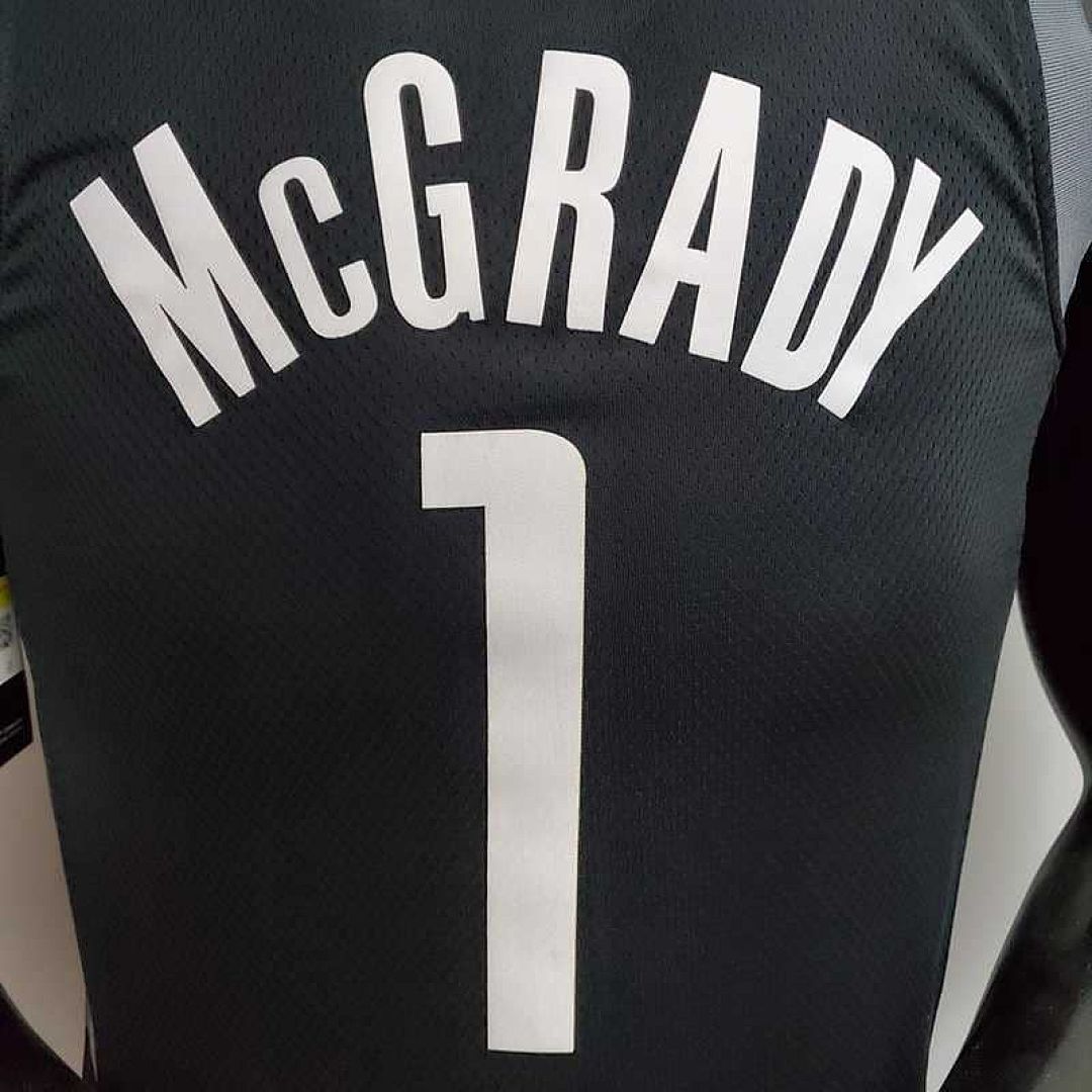 New Rockets Jordan McGrady#1 Theme Limited City Edition Black 8