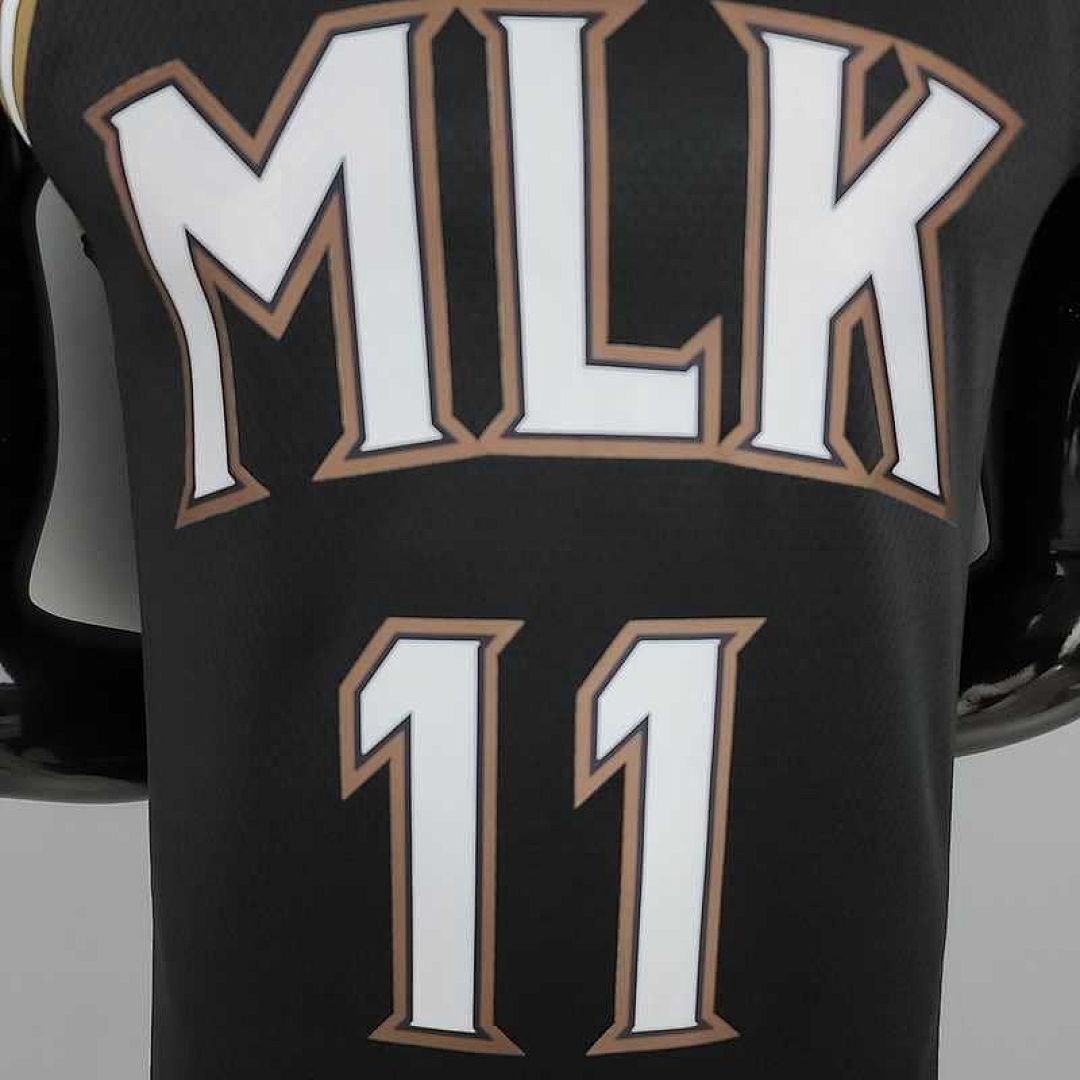 New Season Hawks YOUNG#11 City Edition Black 6