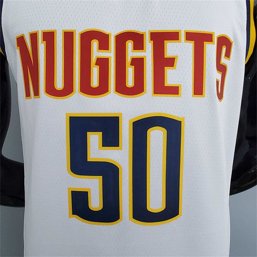 Nuggets Gordon #50 Limited White 5