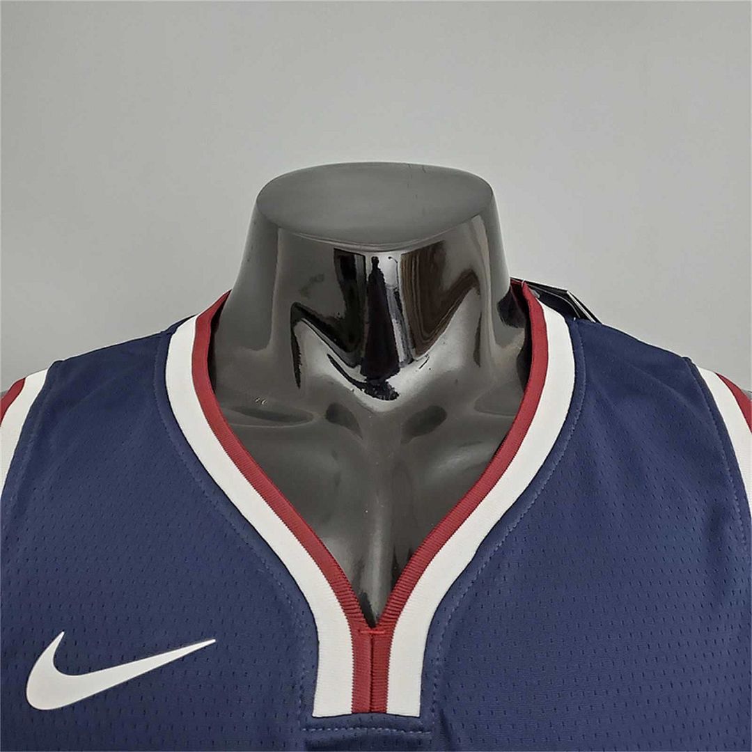 Nuggets Gordon #50 Navy Blue 3
