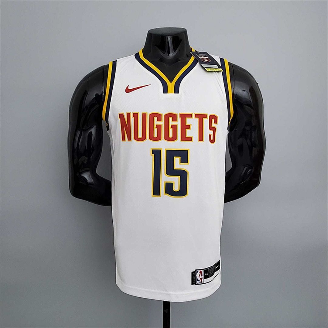 Nuggets Jokic #15 Limited White