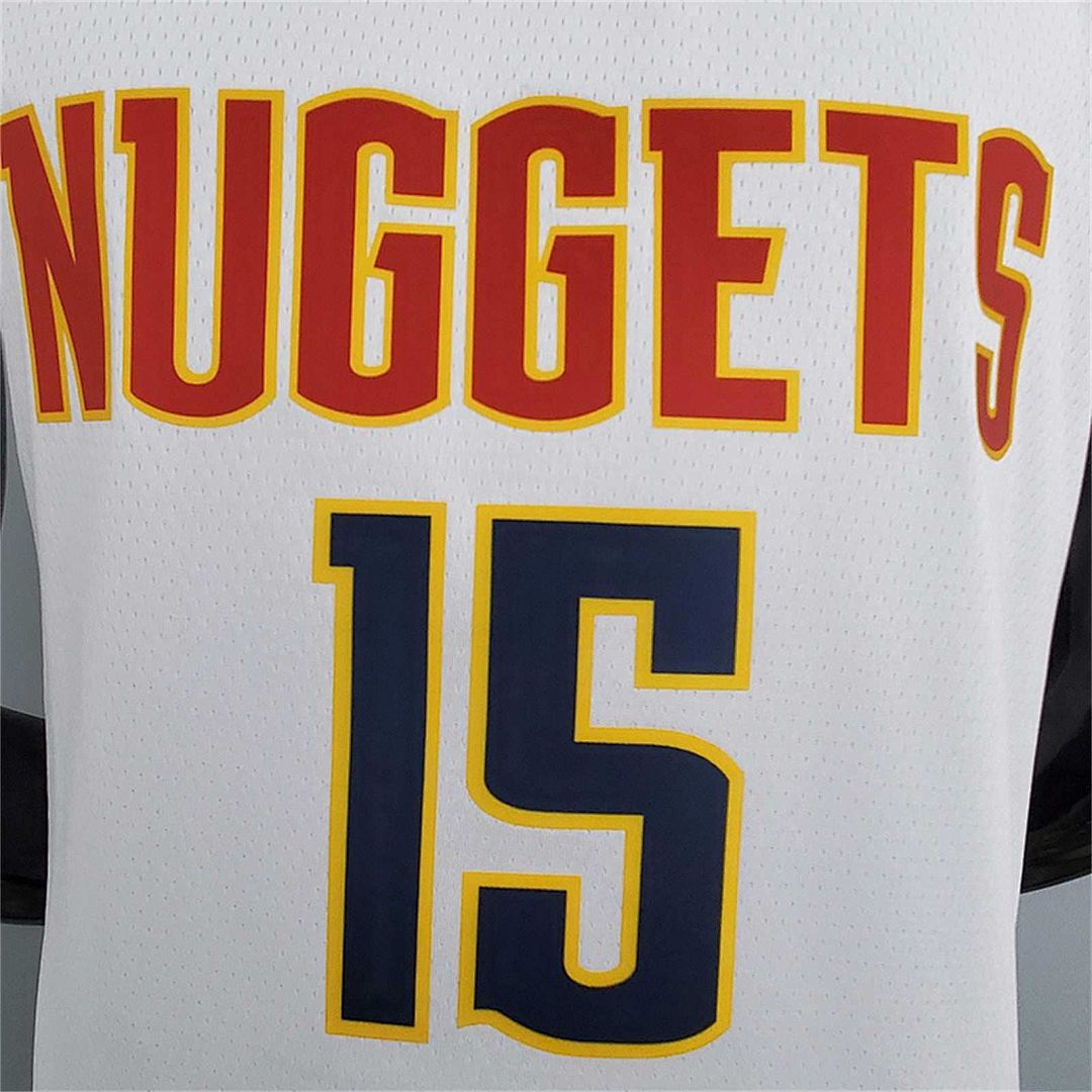 Nuggets Jokic #15 Limited White 5