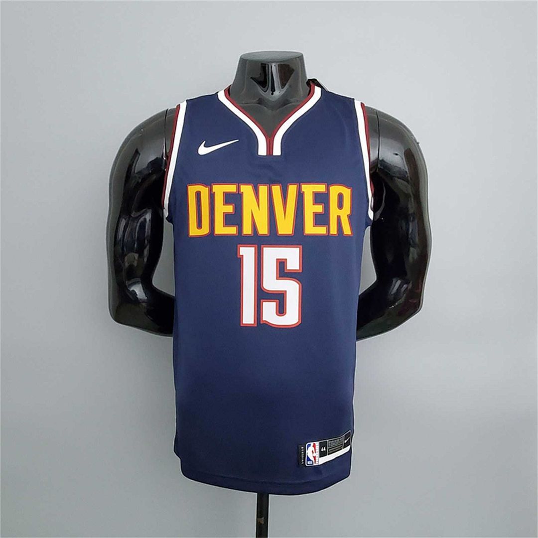 Nuggets Jokic #15 Navy Blue
