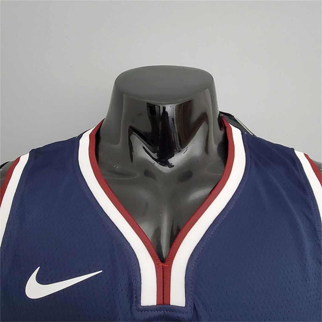 Nuggets Jokic #15 Navy Blue 3