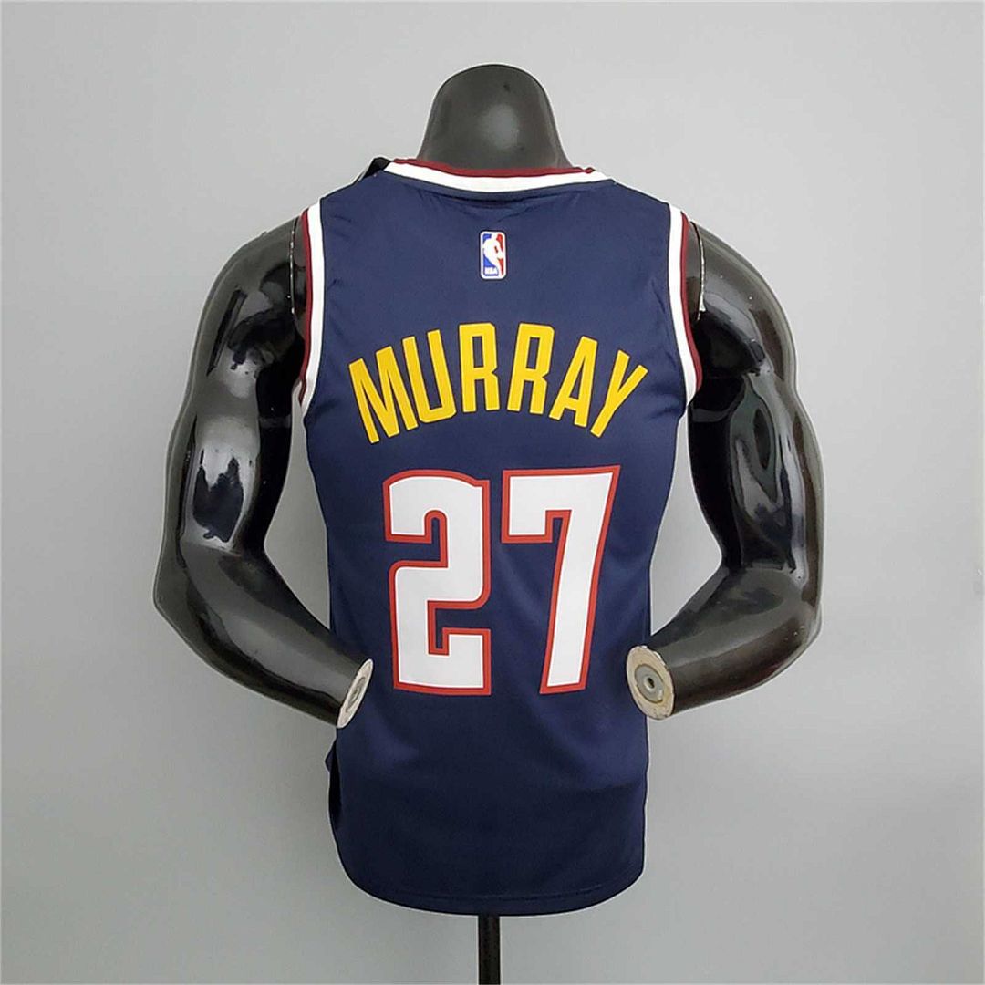 Nuggets Murray #27 Navy Blue 2