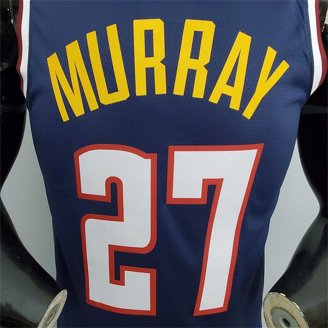 Nuggets Murray #27 Navy Blue 3