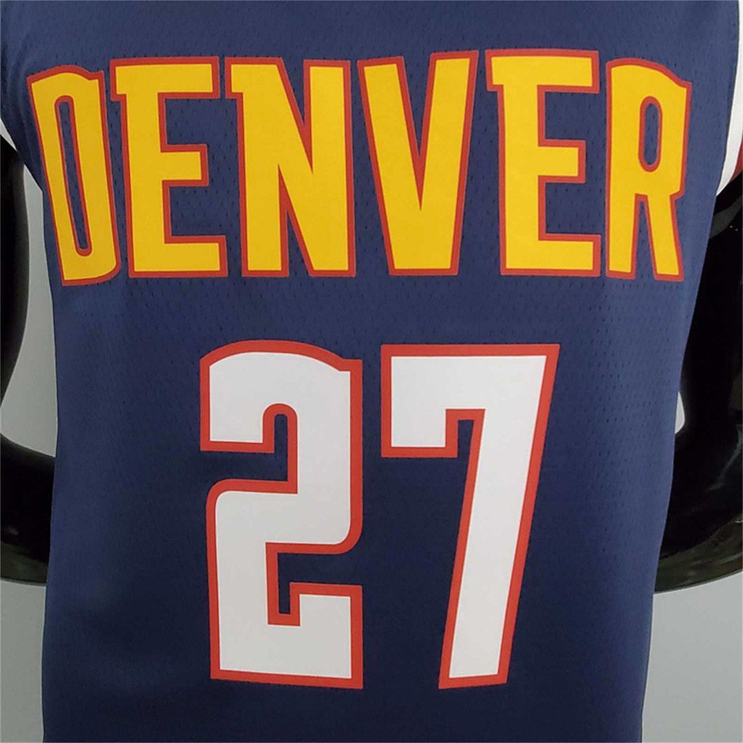 Nuggets Murray #27 Navy Blue 5