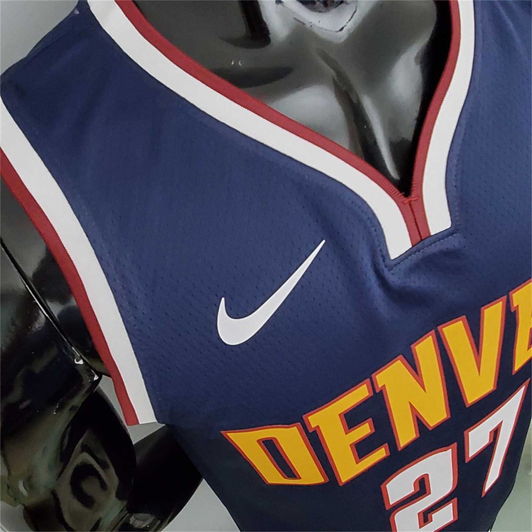 Nuggets Murray #27 Navy Blue 7
