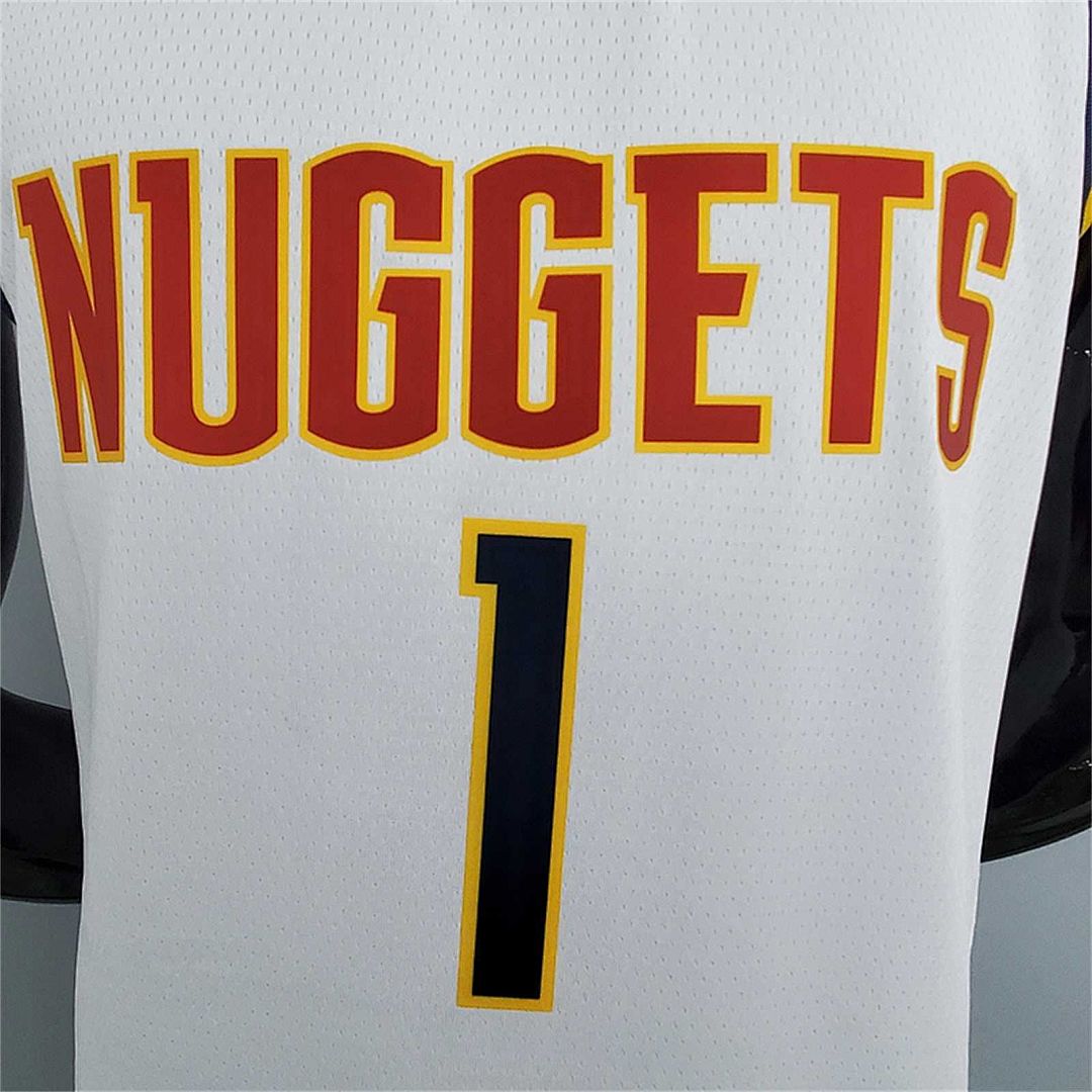 Nuggets Porter jr.#1 Limited White 2