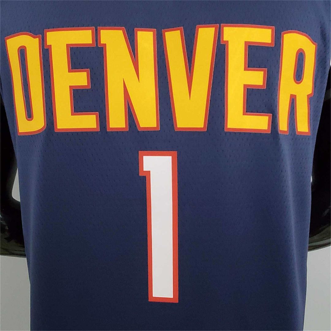 Nuggets Porter jr.#1 Navy Blue 2