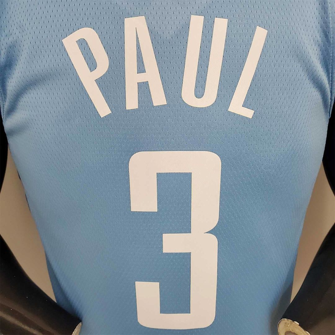 PAUL#3 2021 Rockets City Edition Blue 8