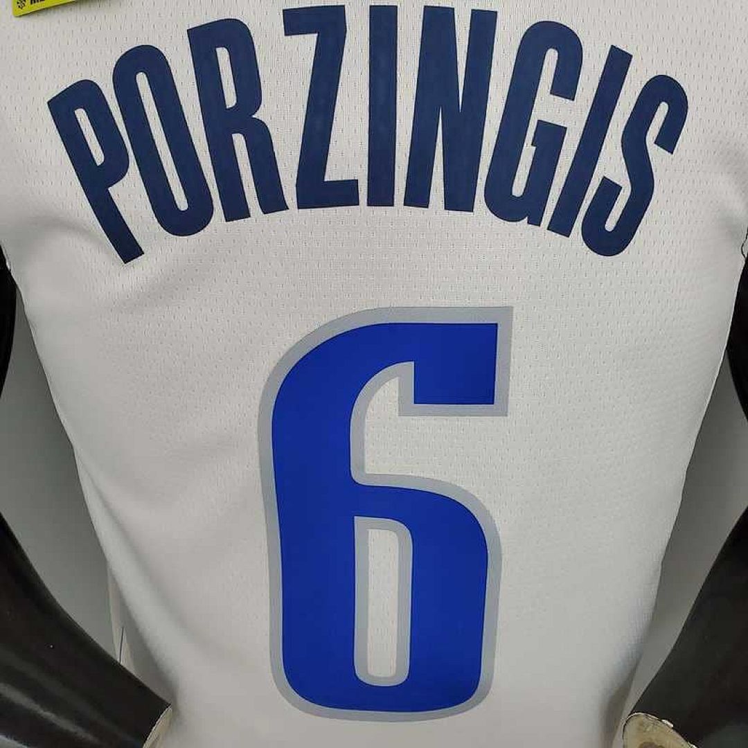 PORZINGIS#6 Lone Ranger home White 7