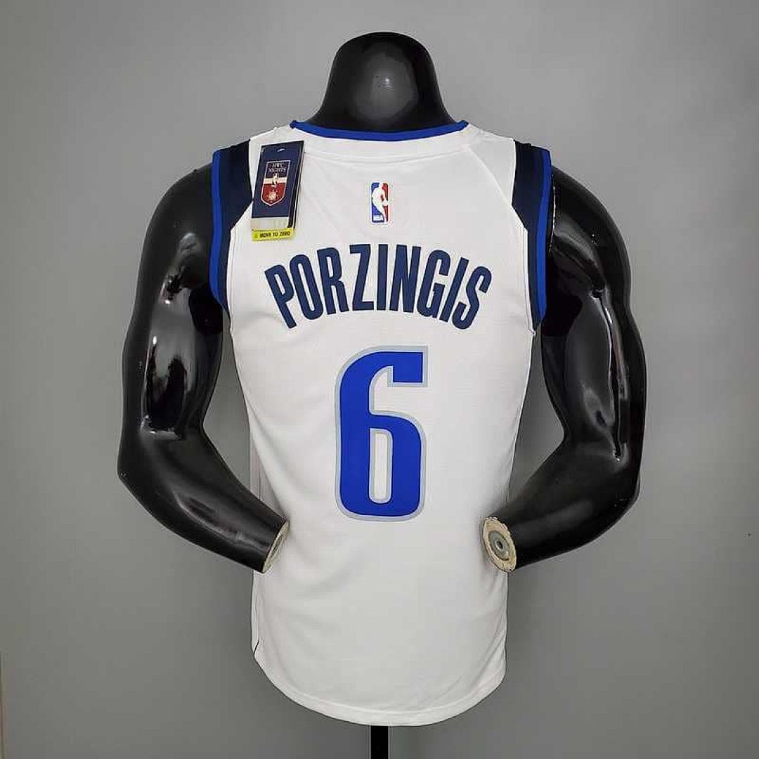 PORZINGIS#6 Lone Ranger home White 8