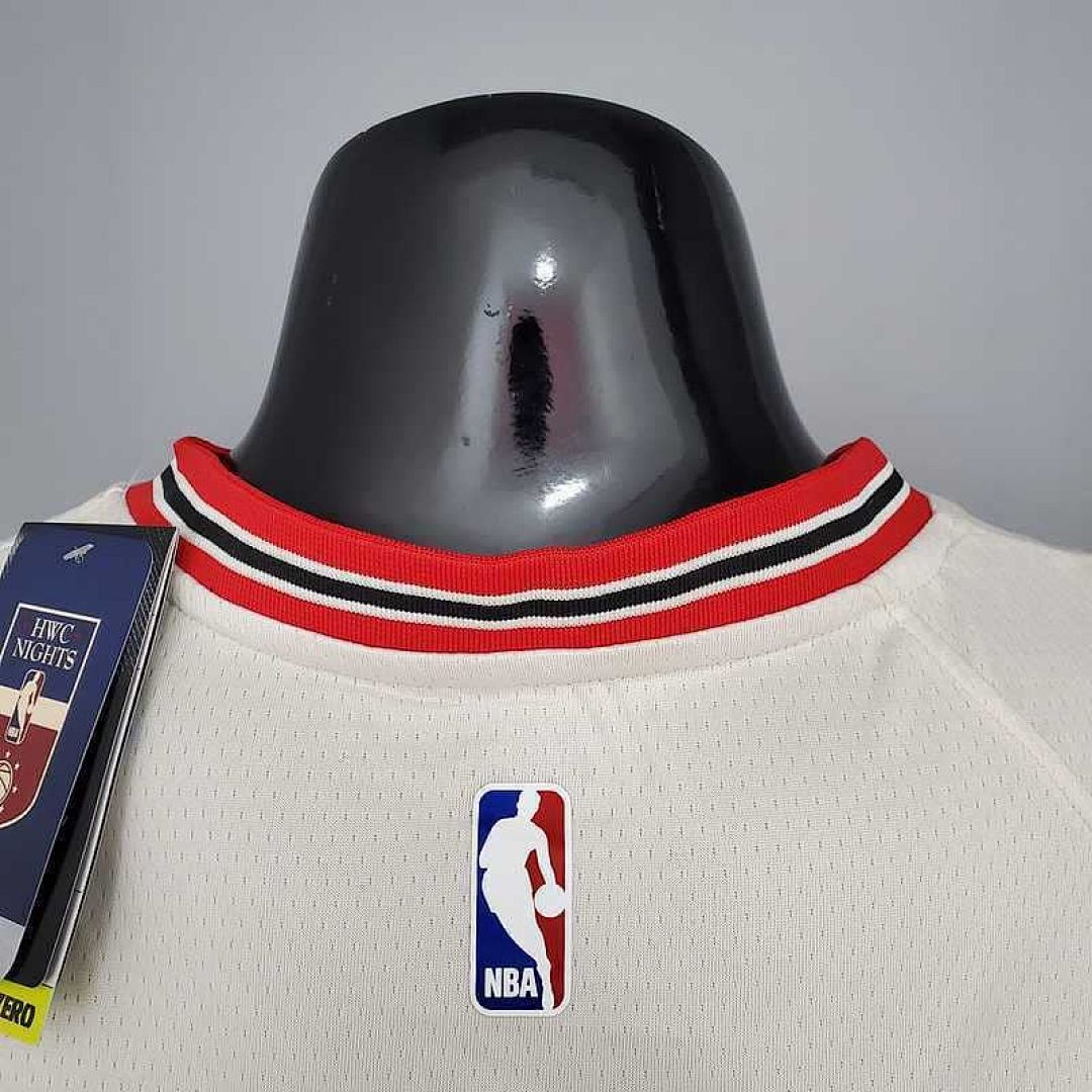 ROY#7 Portland Trail Blazers Beige 2