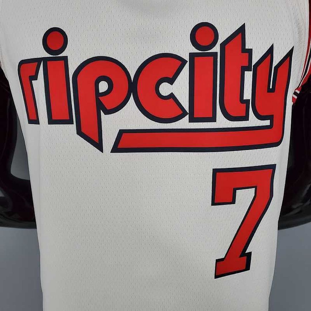 ROY#7 Portland Trail Blazers Beige 7