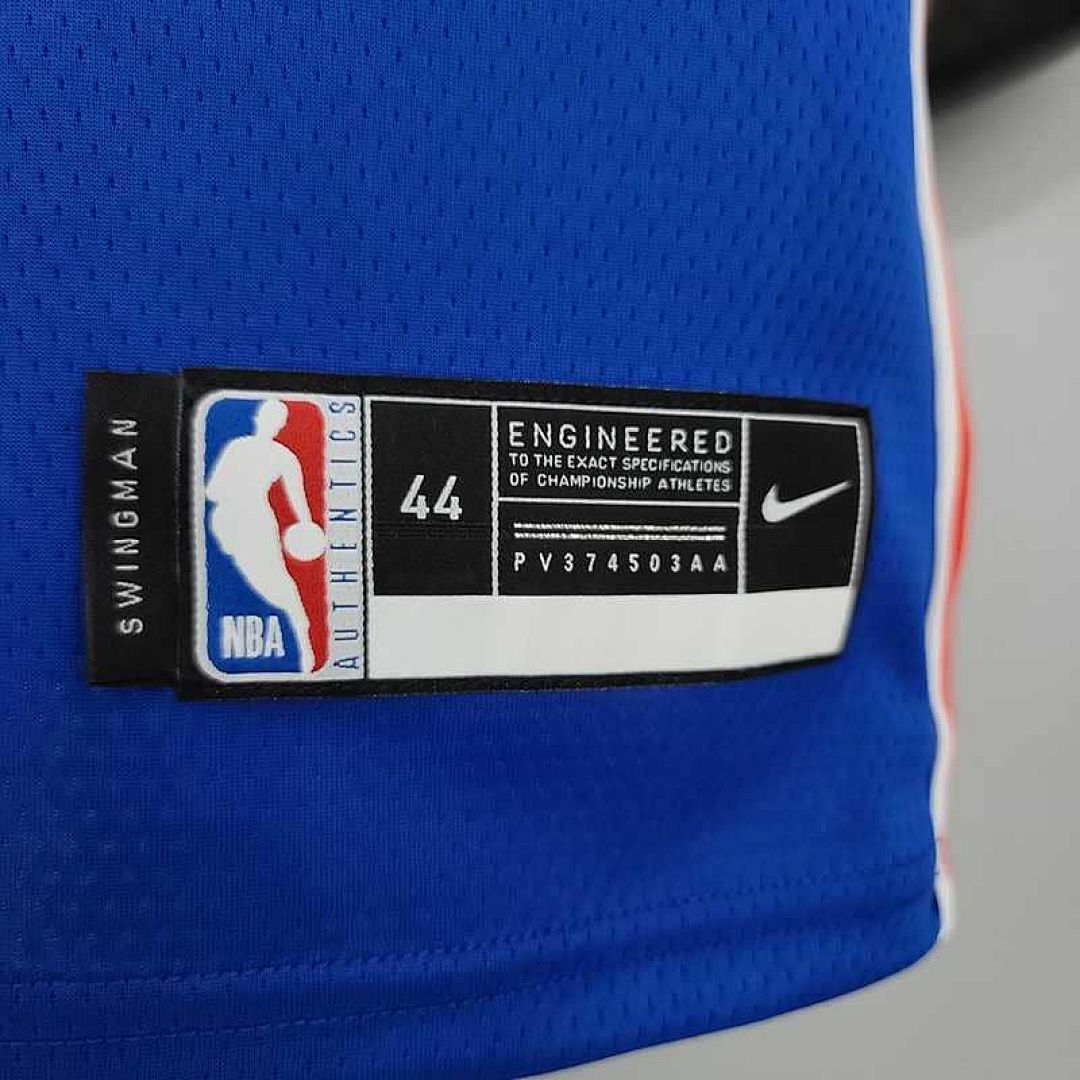SIMMONS#25 Detroit Pistons blue 3