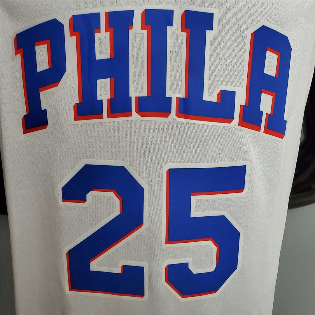 SIMMONS#25 Detroit Pistons white1684437077000 4