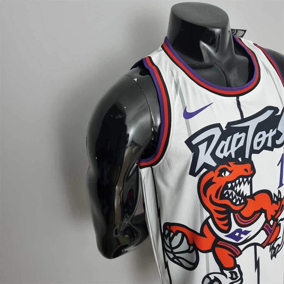 Toronto Raptors CARTER #15 White NBA Jersey 8