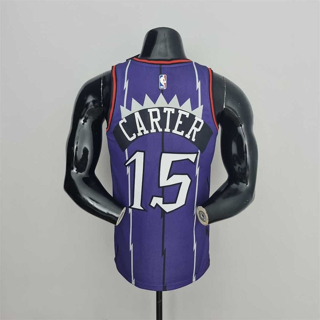 Toronto Raptors CARTER#15 morado NBA camiseta 2
