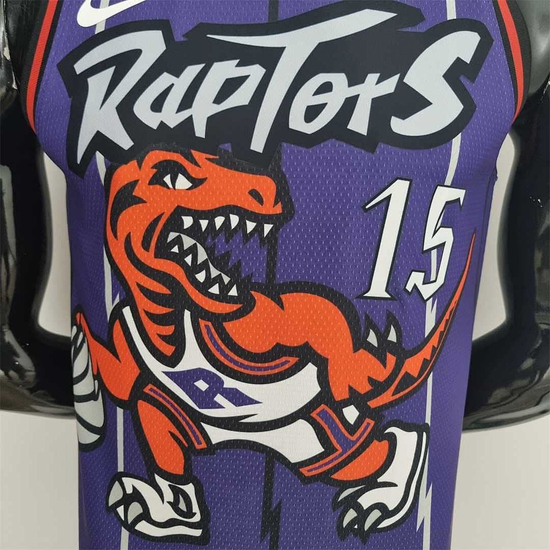 Toronto Raptors CARTER#15 morado NBA camiseta 5