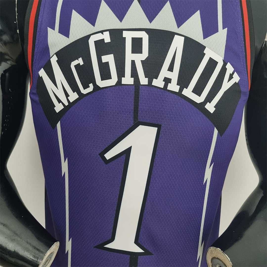 Toronto Raptors McGRADY#1 Purple NBA Jersey 8