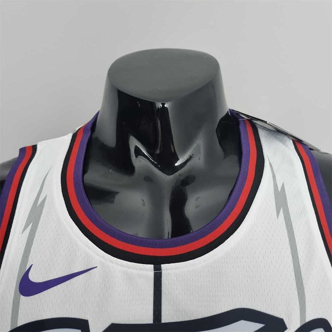 Toronto Raptors McGRADY#1 White NBA Jersey 6