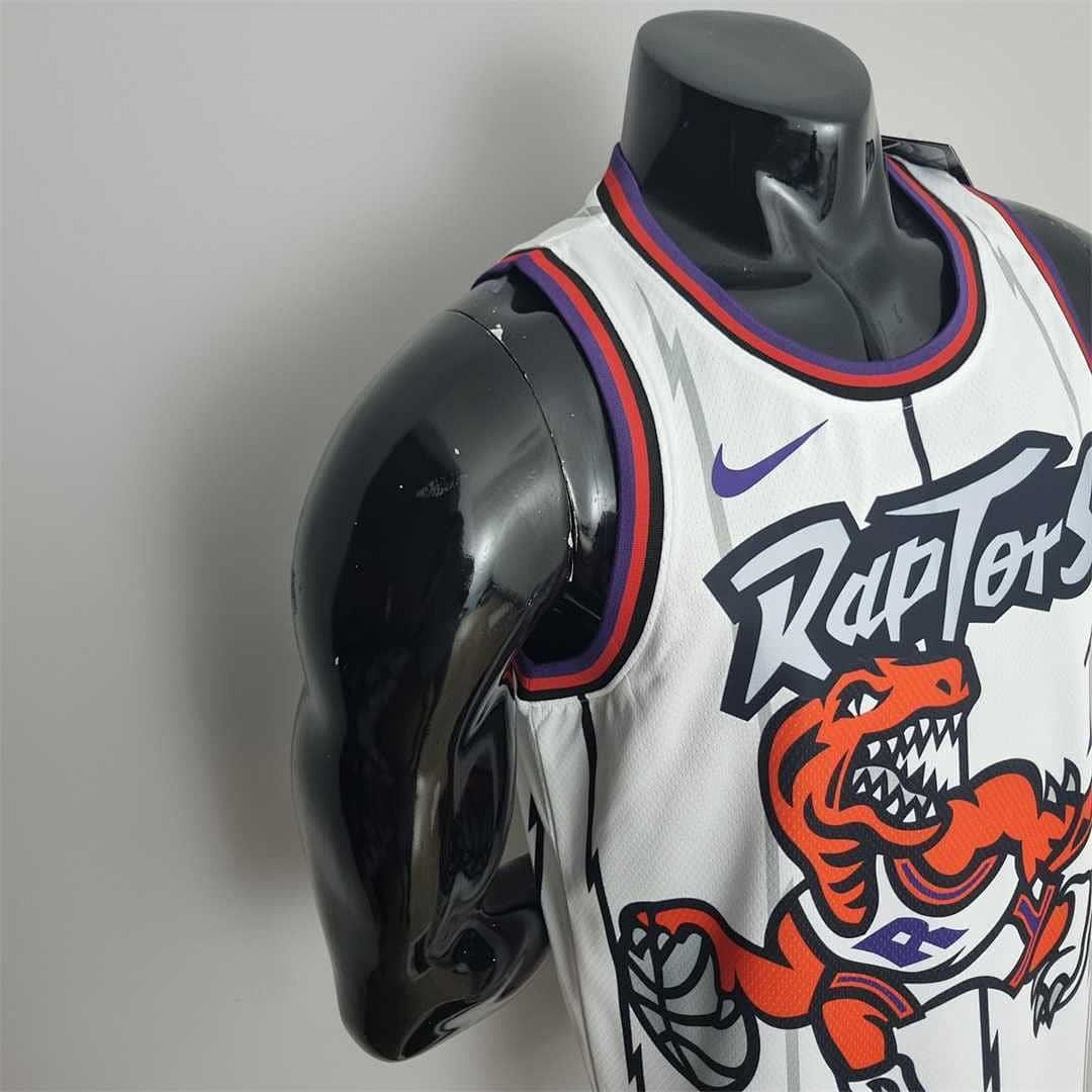 Toronto Raptors McGRADY#1 White NBA Jersey 8