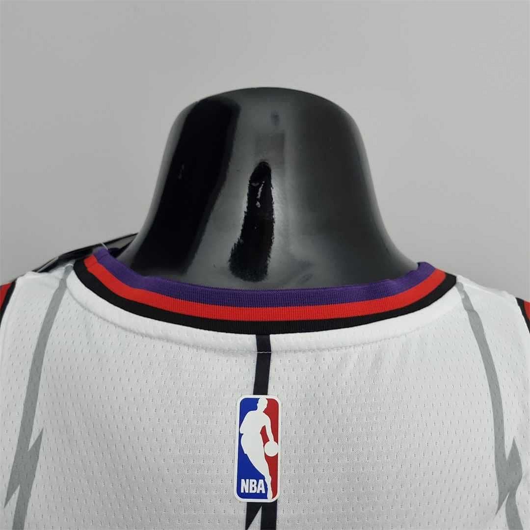 Toronto Raptors SIAKAM #43 White NBA Jersey 4