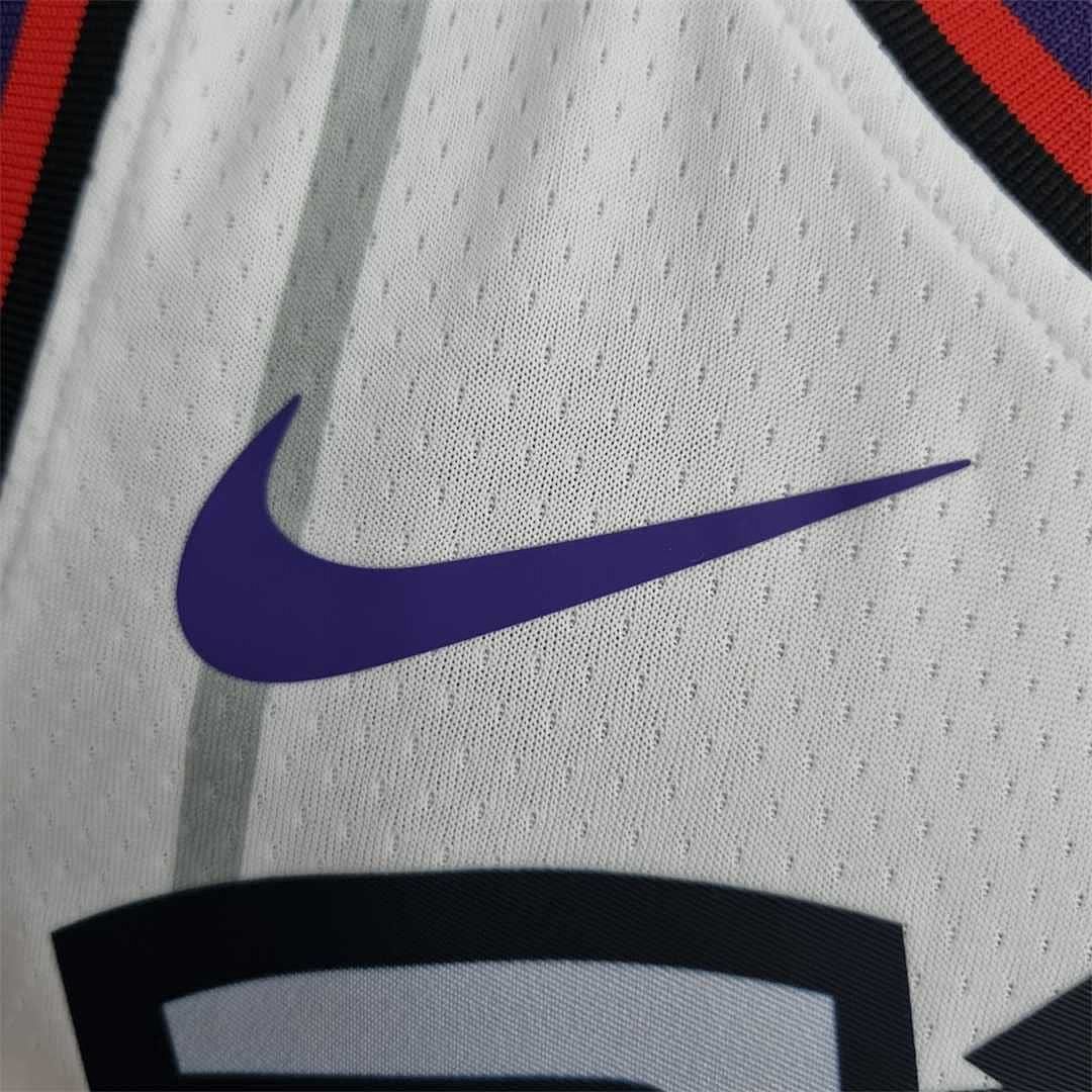 Toronto Raptors SIAKAM #43 White NBA Jersey 7