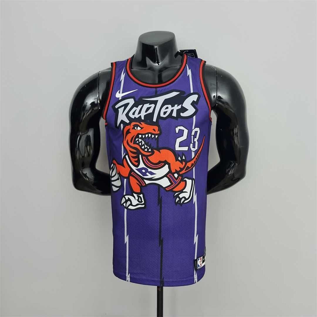Toronto Raptors VANVLEET#23 Purple NBA Jersey