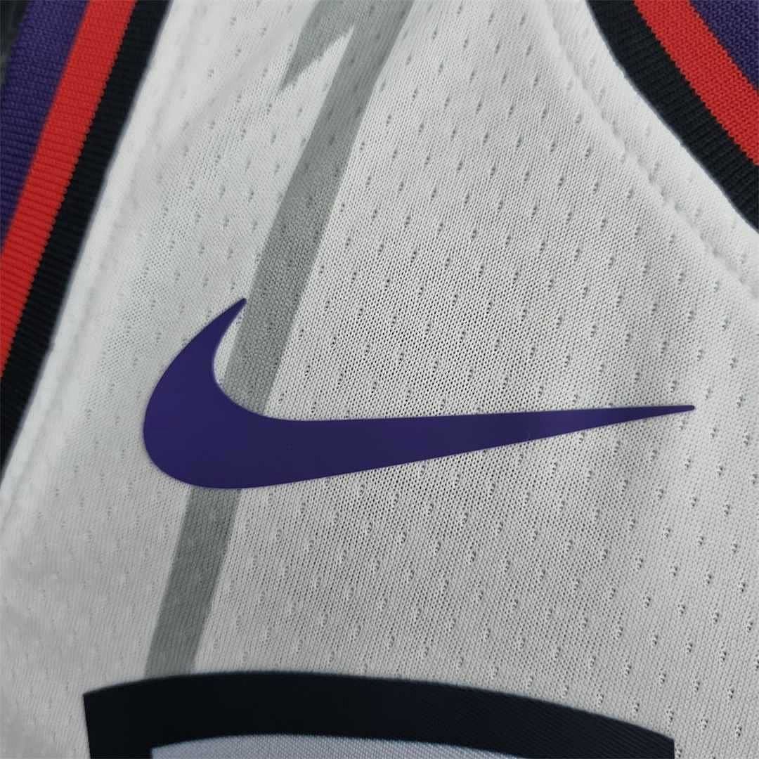 Toronto Raptors VANVLEET#23 White NBA Jersey 6