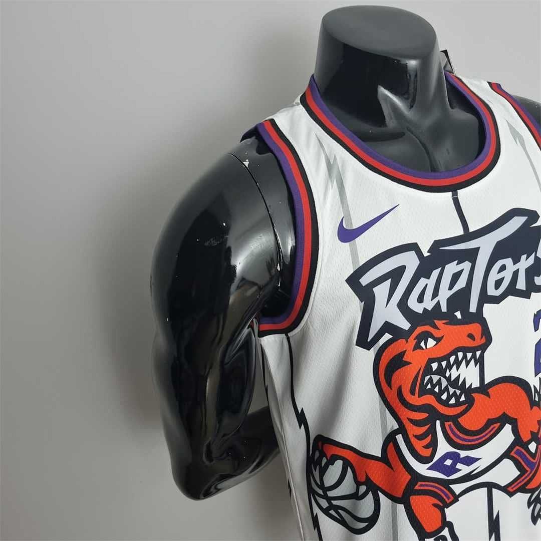 Toronto Raptors VANVLEET#23 White NBA Jersey 7