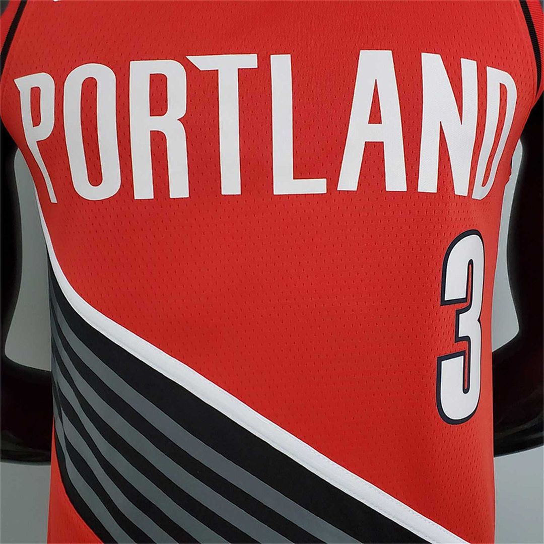Trail Blazers McCollum #3 (JORDAN Model) rouge 3