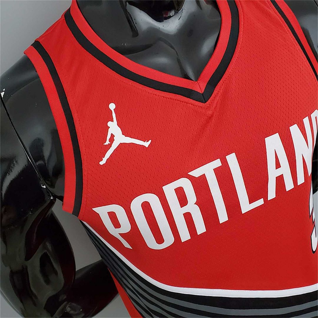 Trail Blazers McCollum #3 (JORDAN Model) rouge 4