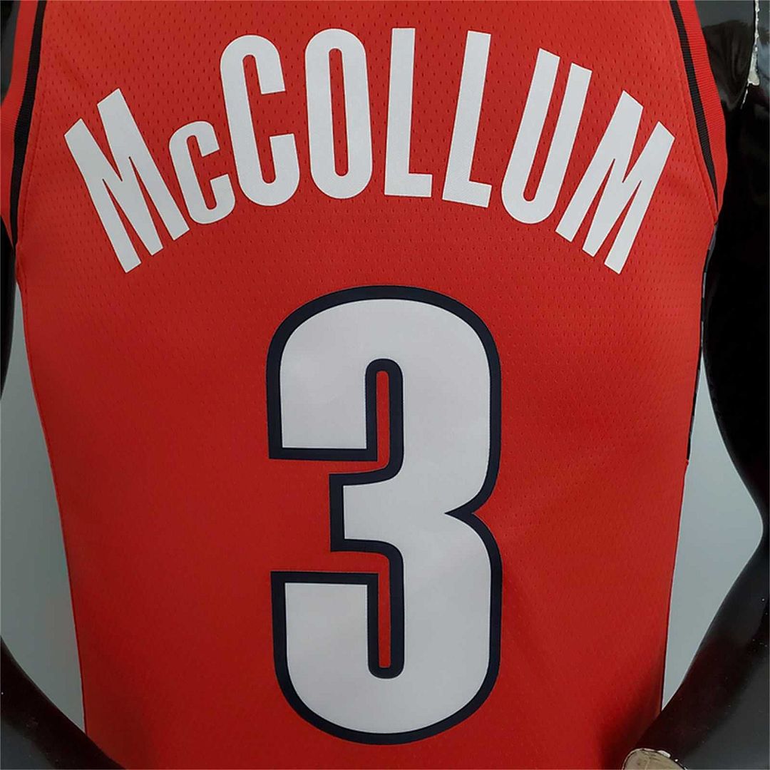 Trail Blazers McCollum #3 (JORDAN Model) rouge 7