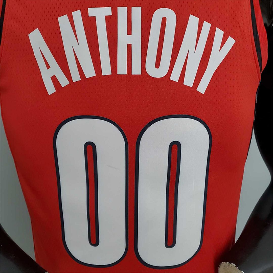 Trailblazer Anthony #00 (JORDAN style) red 3