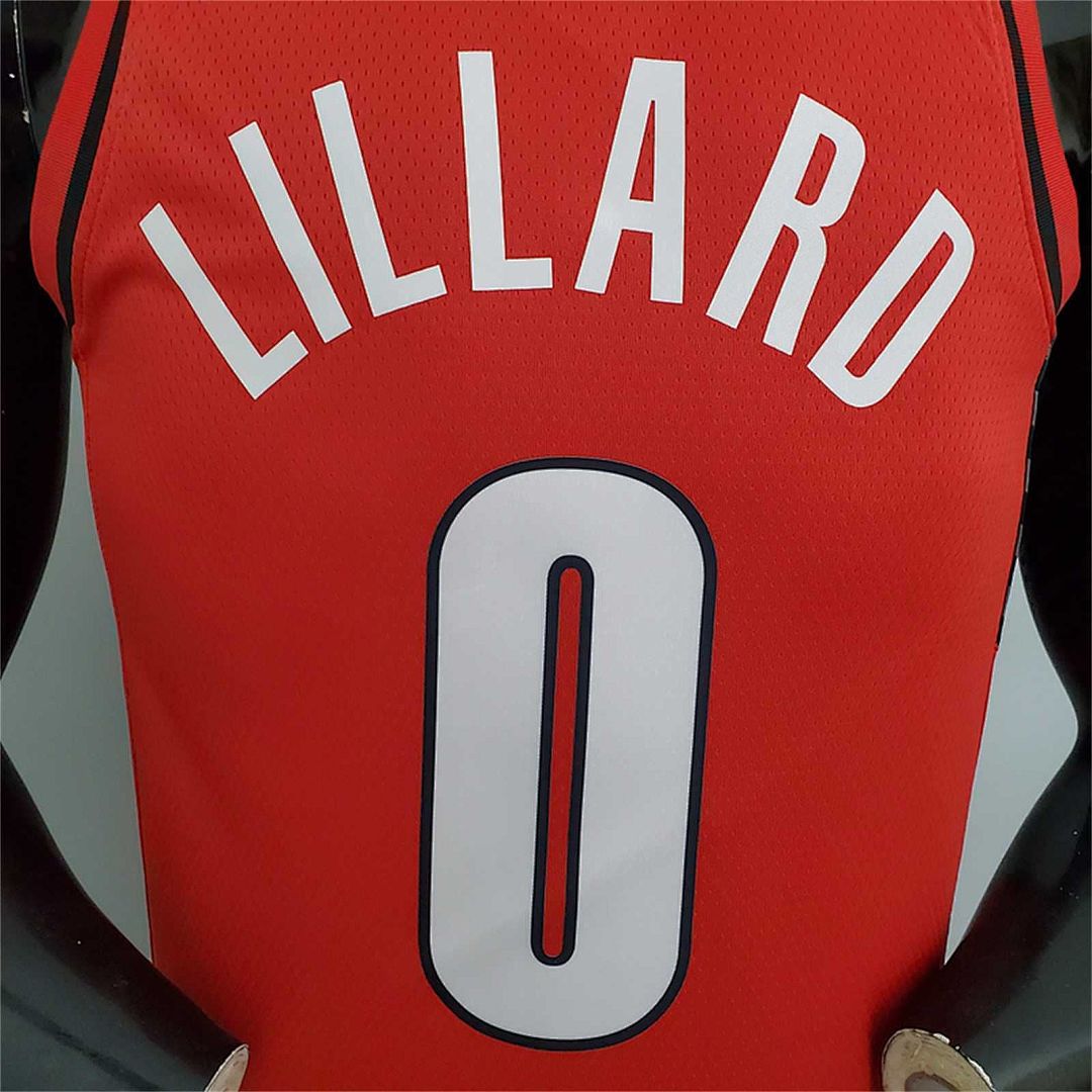Trailblazer Lillard #0 (JORDAN models) red 3