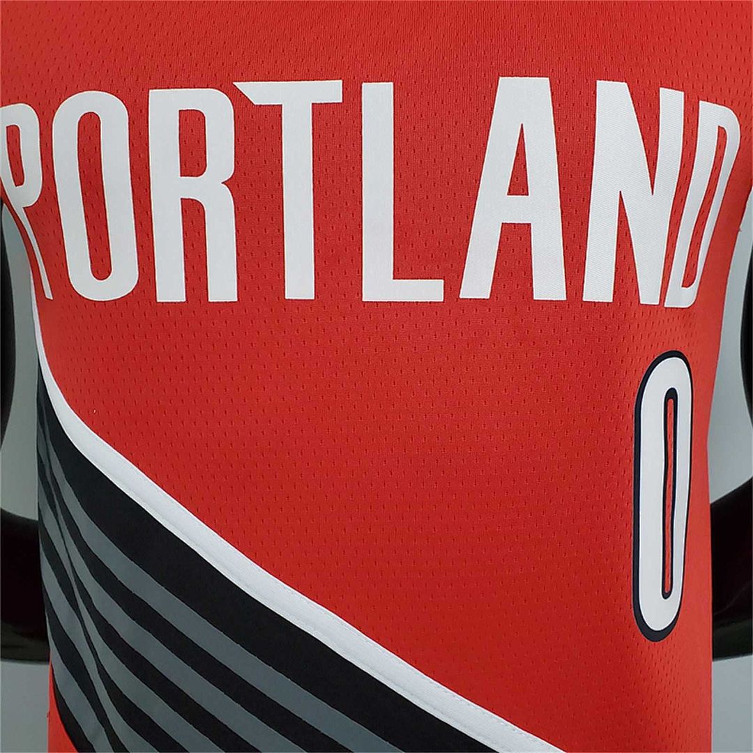 Trailblazer Lillard #0 (JORDAN models) red 5