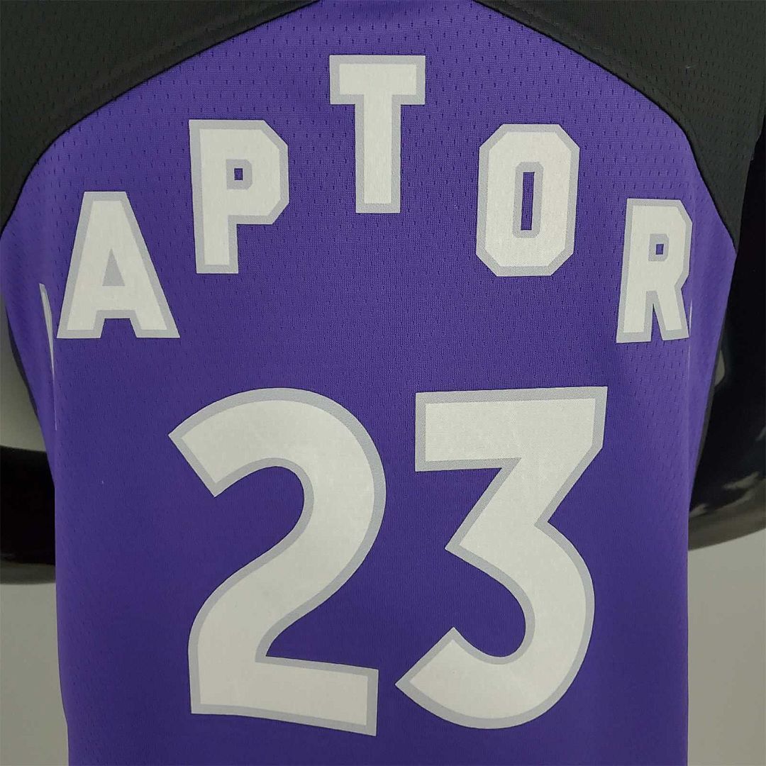 VANVLEET#23 2021 Raptors Bonus Edition Purple and Black 6