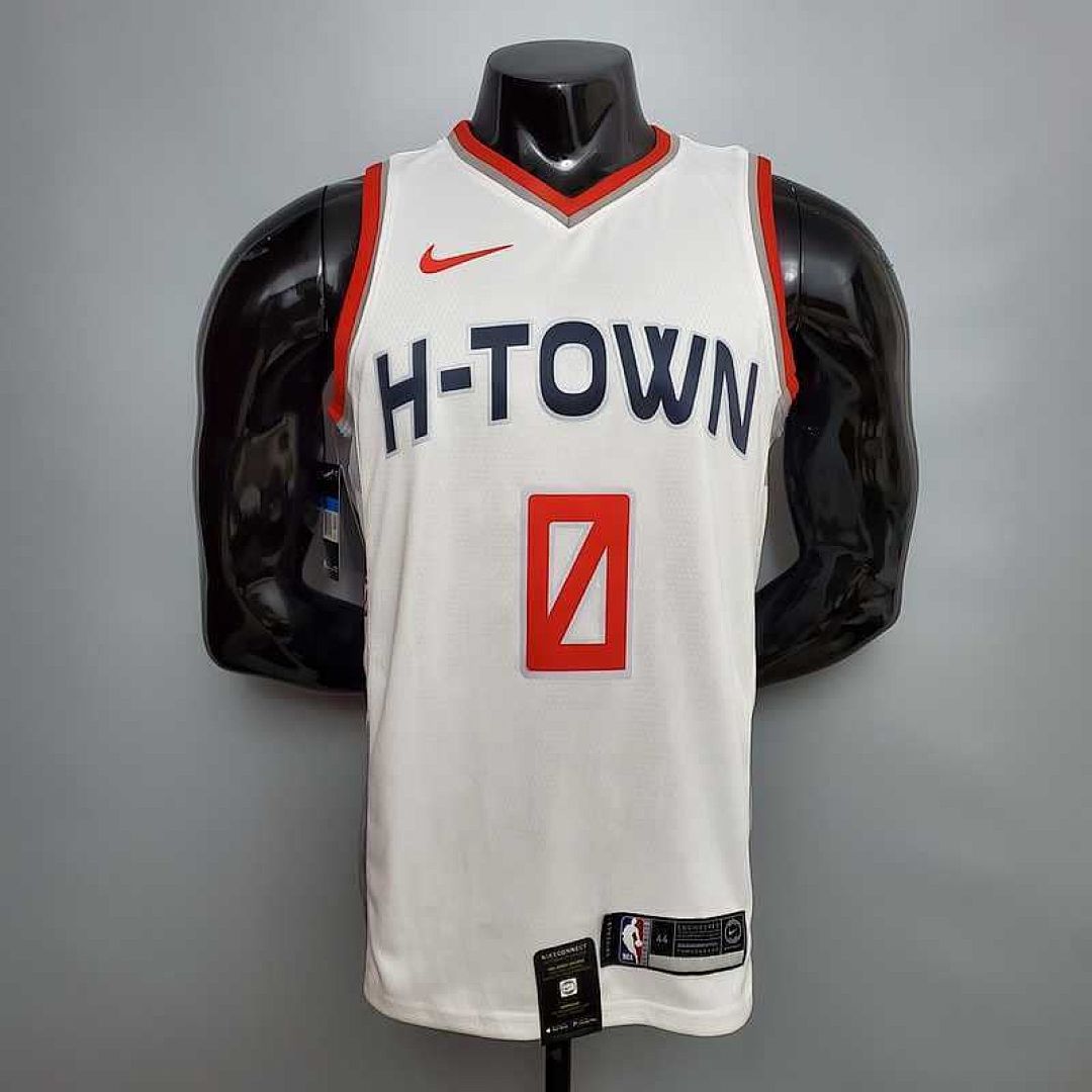 WESTBROOK#0 Rockets City Edition White