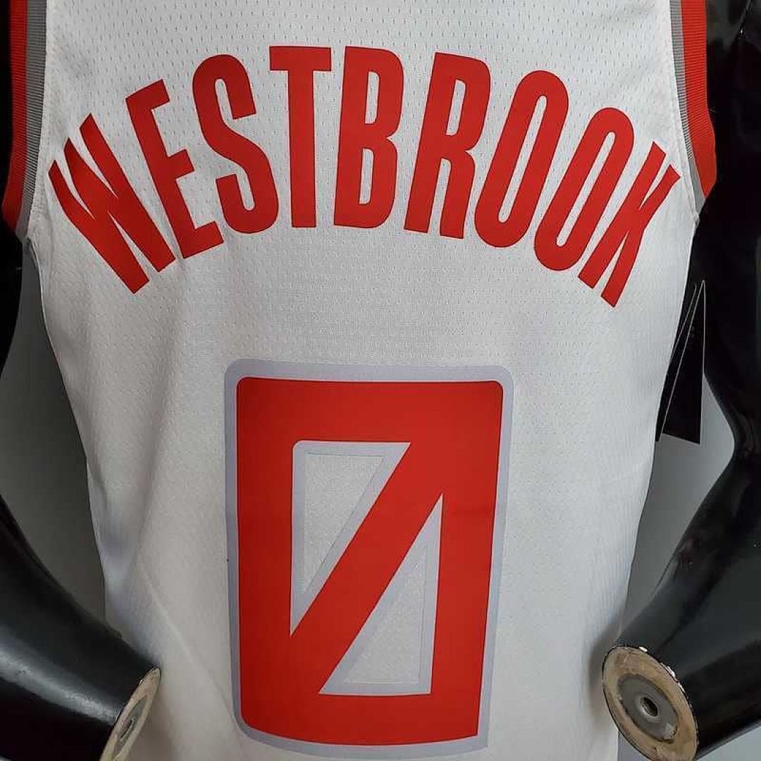 WESTBROOK#0 Rockets City Edition White 2