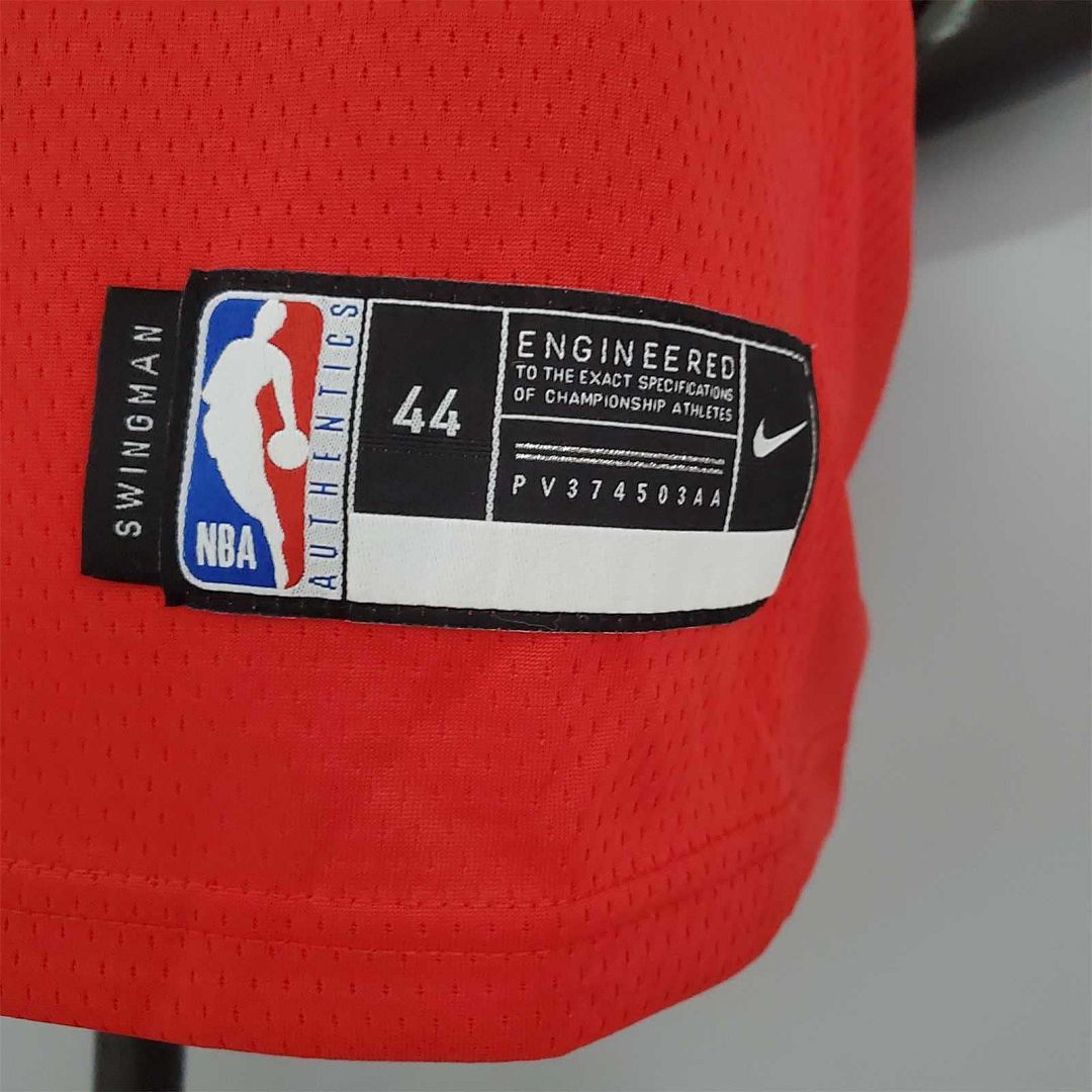 WESTBROOK#0 Rockets Retro Red 2