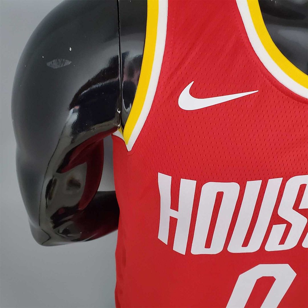 WESTBROOK#0 Rockets Retro Red 7