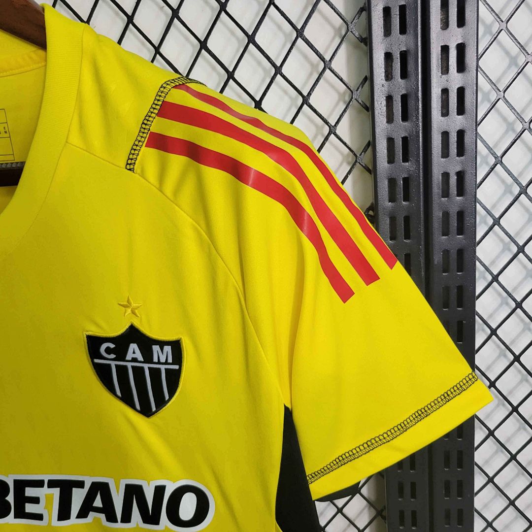 23-24 Atletico Mineiro Goalkeeper Yellow S-XXL Soccer Jerseys 2